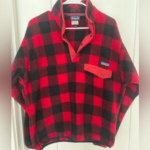 Patagonia Men’s Lumberjack SYNCHILLA pullover. Rare pattern. Size SMALL.